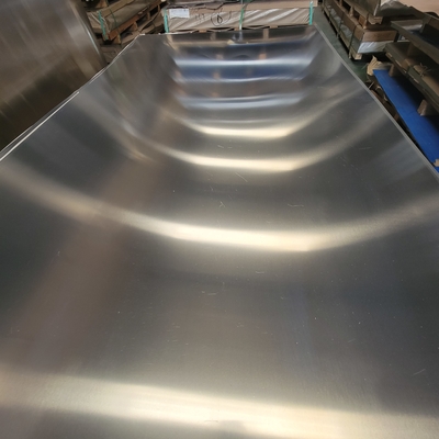 Perak Lemparan PE Aluminium Alloy Sheet Al 6061 T6