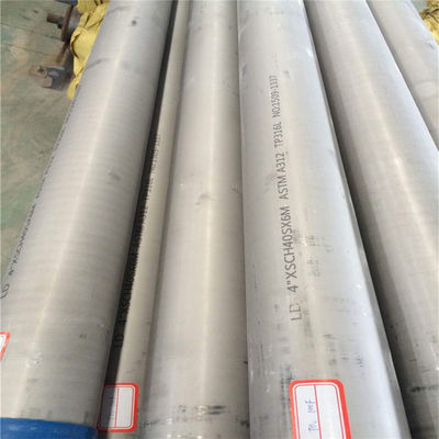 Konstruksi 304 Grade 1MM Steel Seamless Tubes Untuk Industri