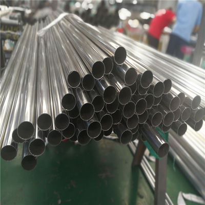 Konstruksi 304 Grade 1MM Steel Seamless Tubes Untuk Industri