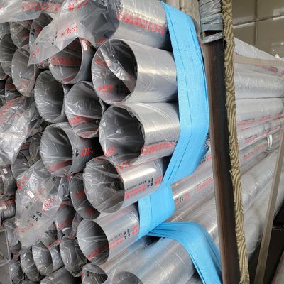 Kualitas  6.35MM 1/4 304 Seamless Ss Tubing 60mm OD X 2mm Wall X 56mm ID 8 Seamless Pipe pabrik