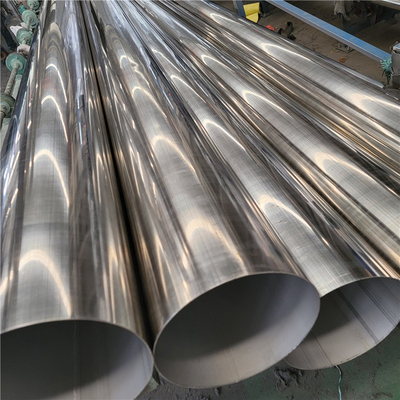ASTM 304L Stainless Steel Welded Sanitary Piping Tube Tebal 40mm